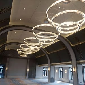 Customized hotel chandelier