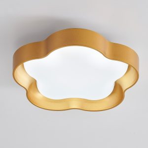 12W cloud shaped ceiling light, supporting three color dimming