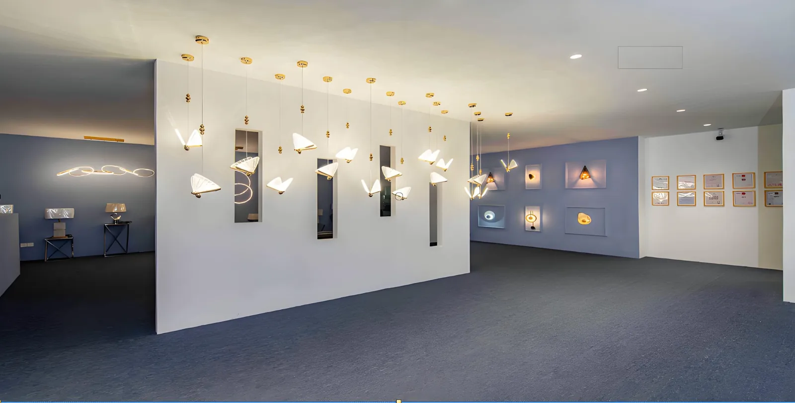 Customized pendant lights for project interiors