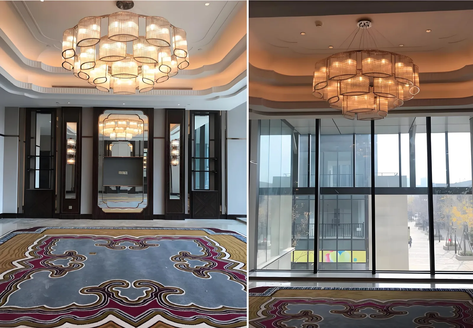 Luxury customized crystal lamp